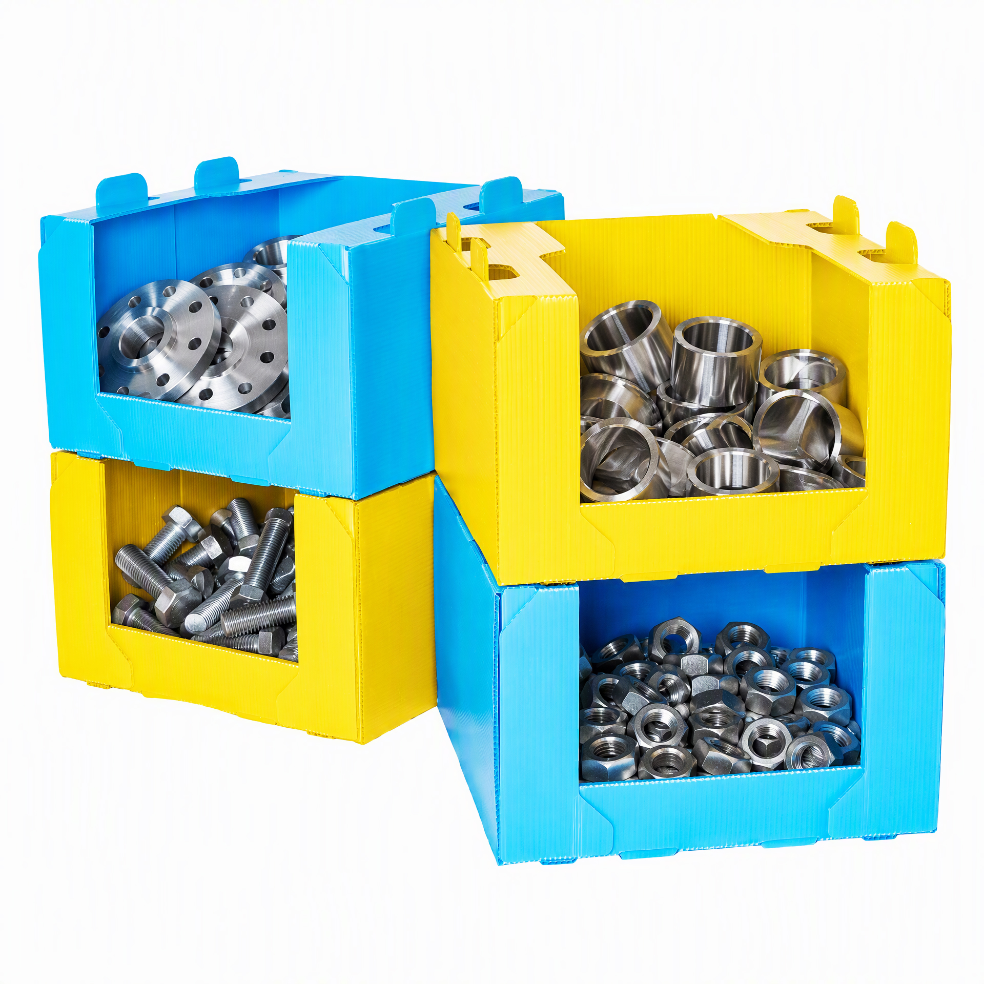 Key Benefits & Industrial Applications of Custom Corrugated Plastic Packing Bins