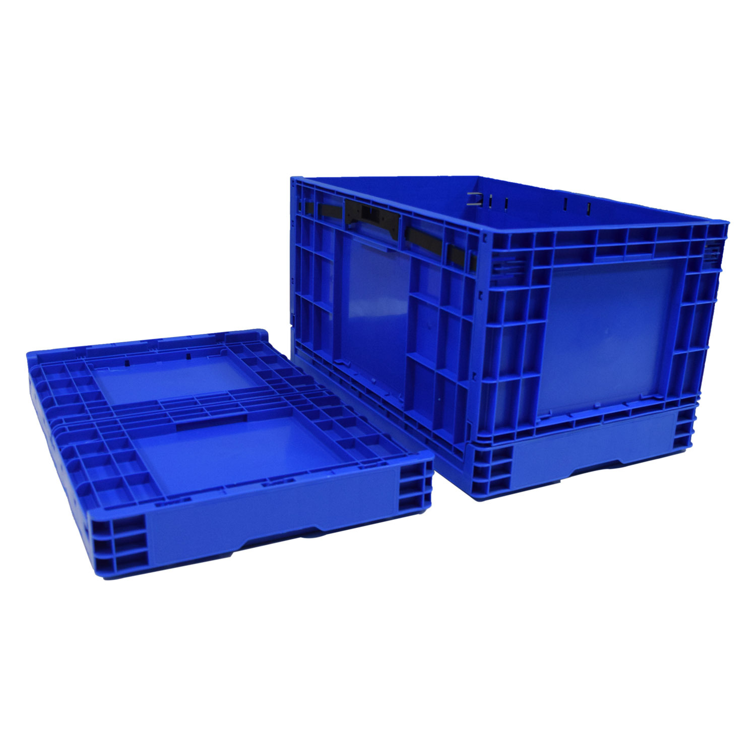 What are the advantages of foldable plastic boxes?
