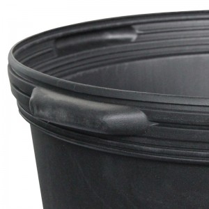 Blow Molded Nursery Pot 3 Gallon Pot Black Pot
