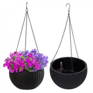 Cheap Hanging Garden Pots Self Watering Flower Pot