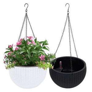Cheap Hanging Garden Pots Self Watering Flower Pot