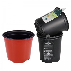 Round Plastic Pot Garden Nursery Plant Pots