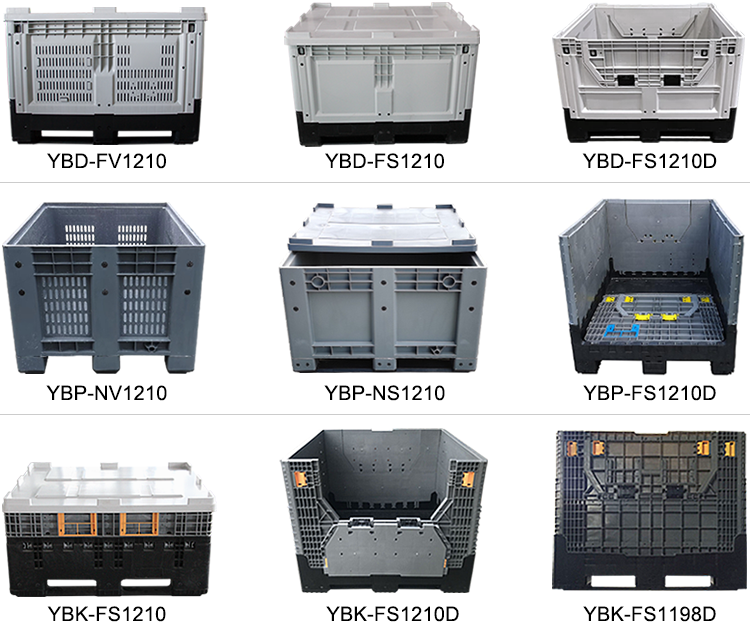 Range of Plastic Pallet Boxes: Types, Features and Industrial Uses