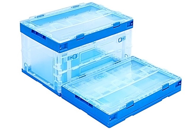 Clear Folding Crate—A Versatile Plastic Storage Box