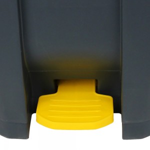 Outdoor Waste Bins 50 Litre Plastic Dustbin