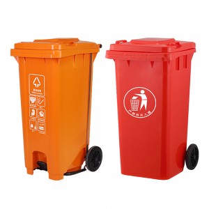 Plastic Waste Container 100 Litre Dustbin Plastic