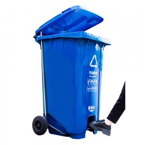 Plastic Waste Container 100 Litre Dustbin Plastic