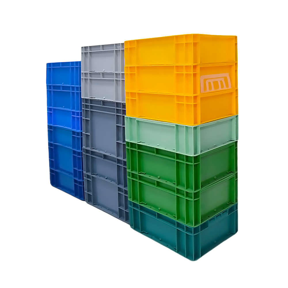 What Are Plastic Stackable Crates? | YUBO Heavy-Duty Stackable Plastic Containers
