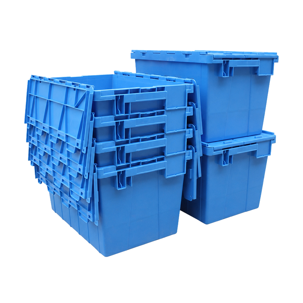 Plastic Attached Lid Containers | Hygienic, Tamper-Proof Storage for Pharmaceutical & High-End Manufacturing