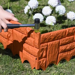 Home Garden Edging Plastic Fence 