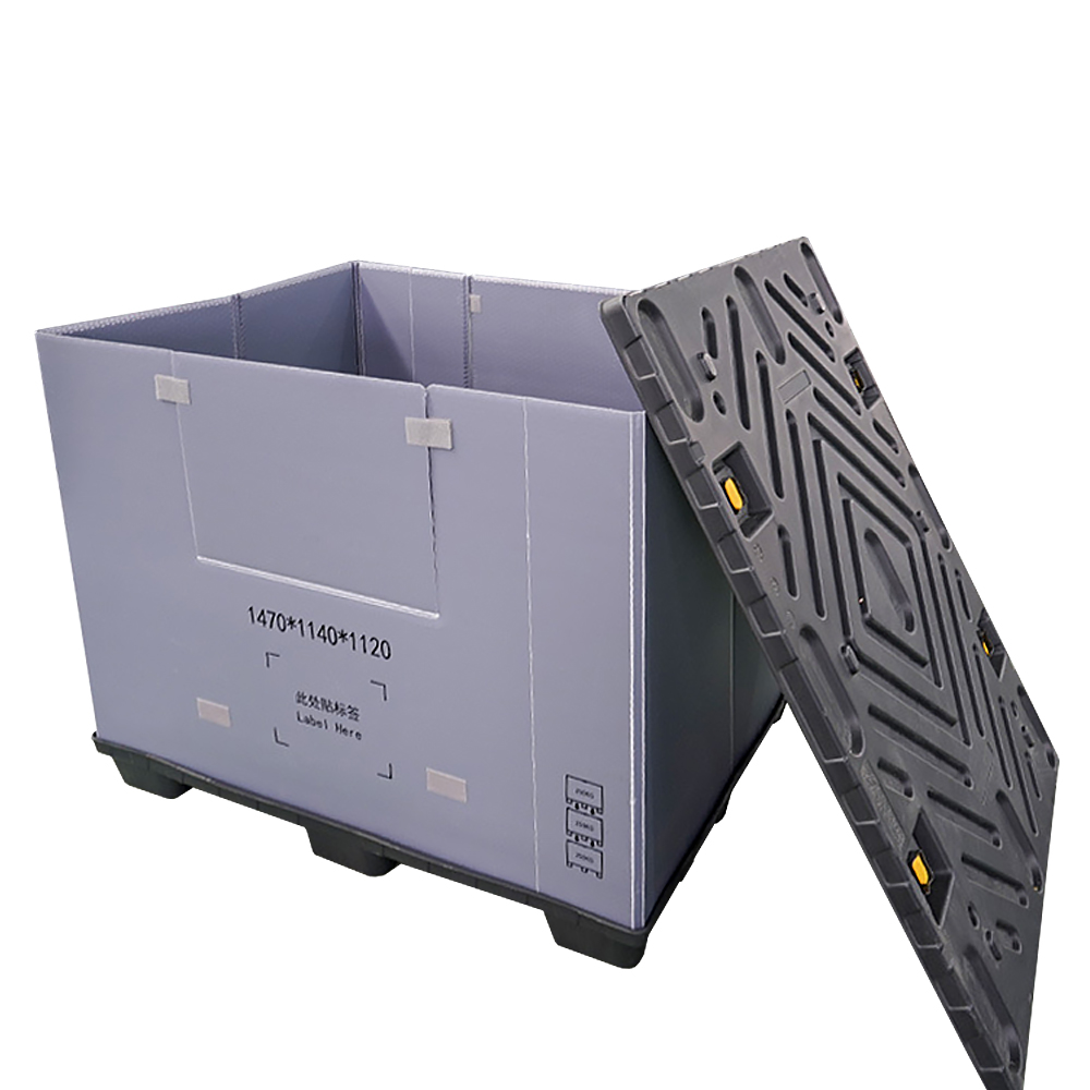 How to clean a plastic pallet sleeve box?