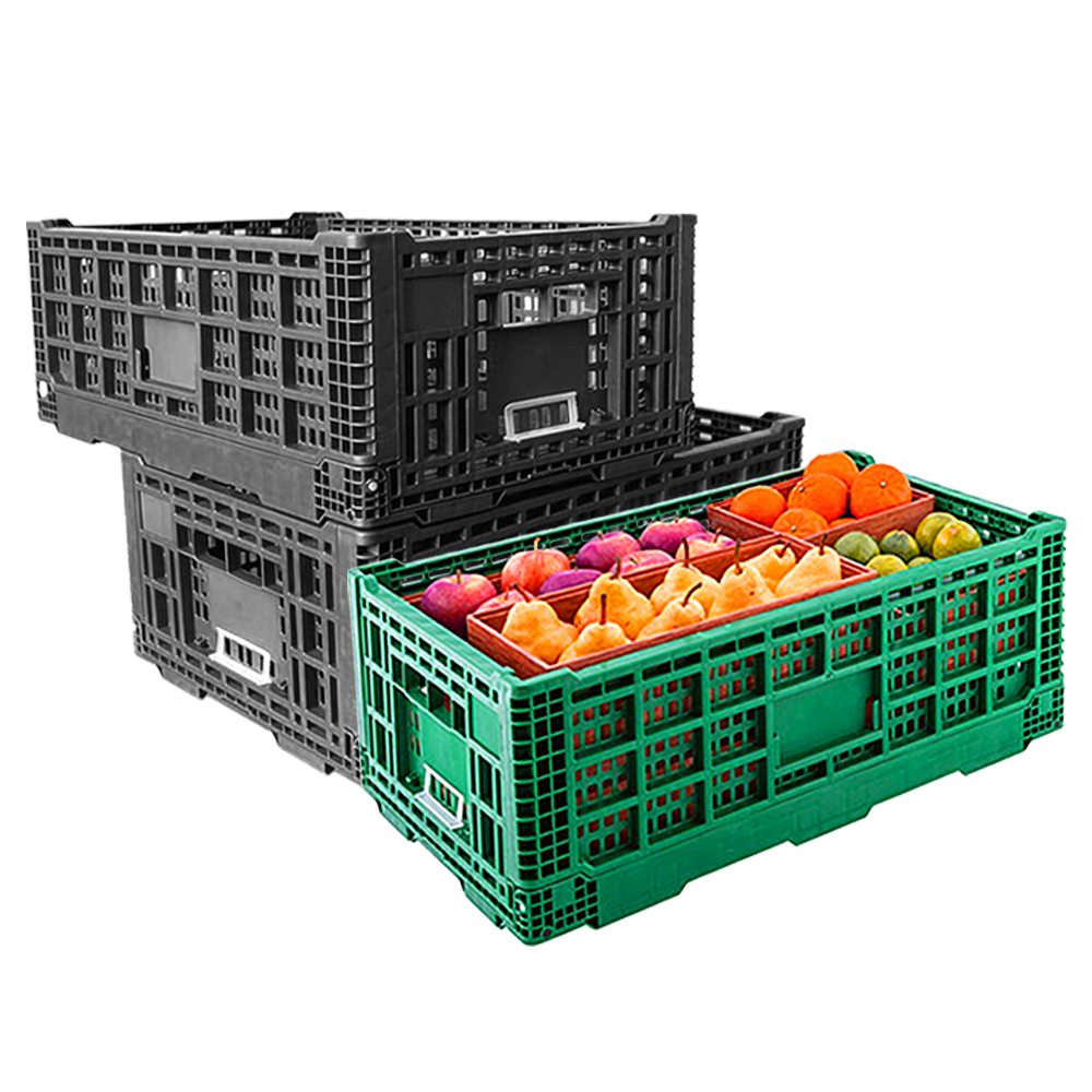 How to Keep Vegetables Fresh During Transport: Space-Saving Folding Crate Solution