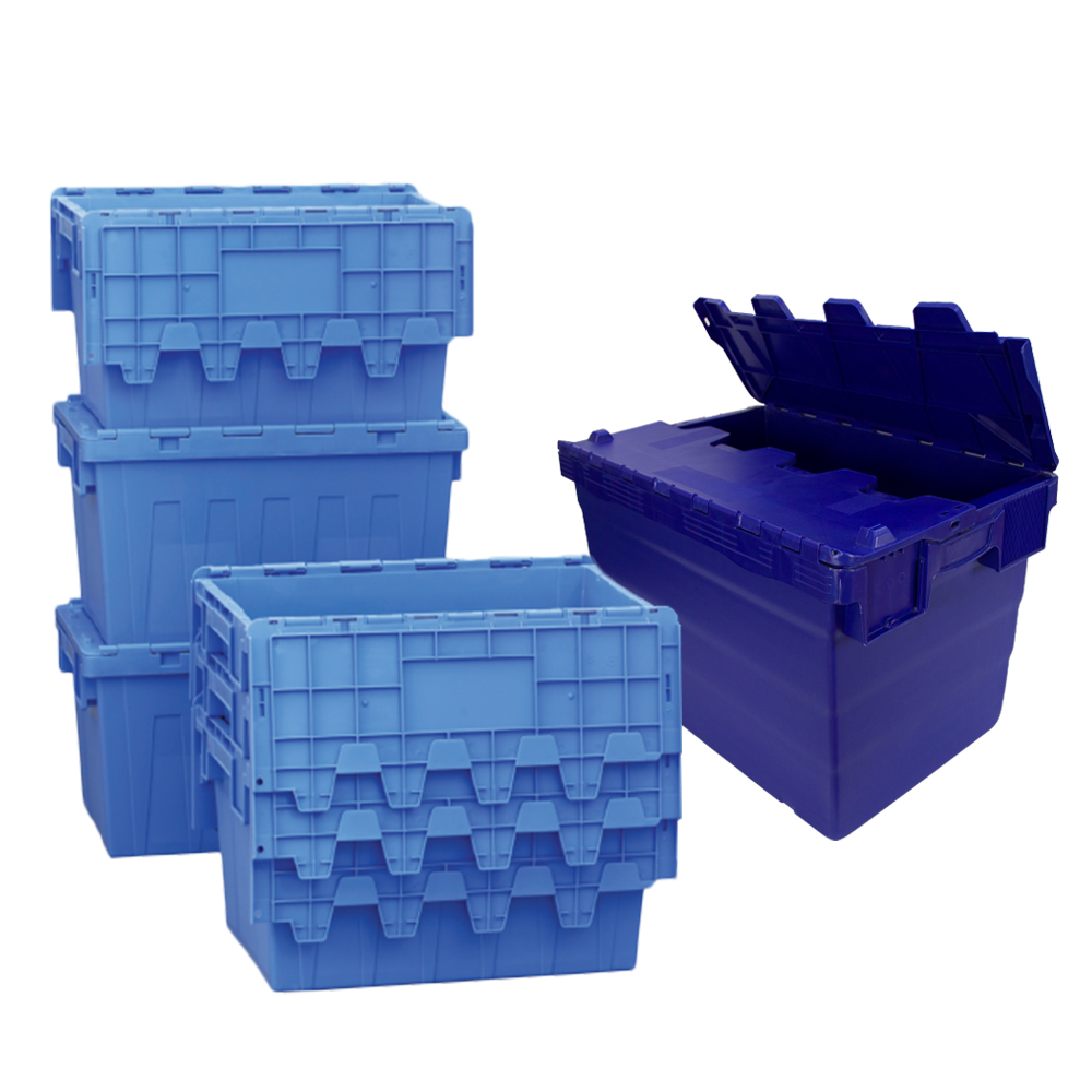How Attached Lid Crates Improve Efficiency？